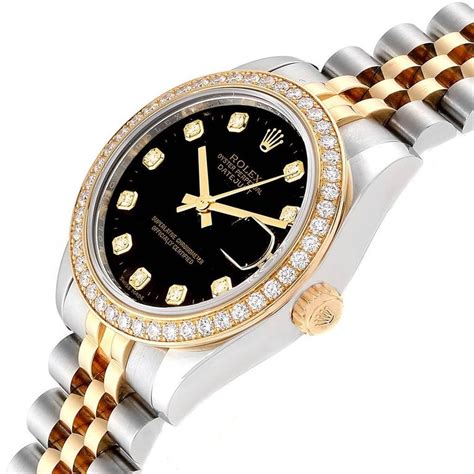 rolex datejust lady 31 second hand|rolex datejust 31 gold price.